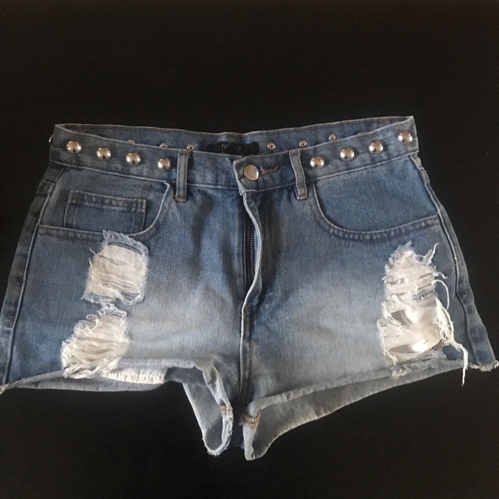 Forever21 High waist Jean Shorts